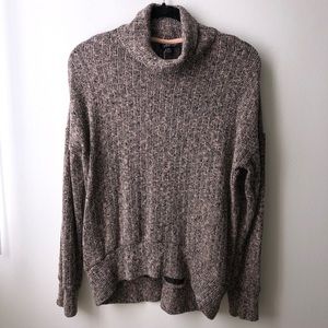 TOPSHOP CREAM TURTLENECK SWEATER